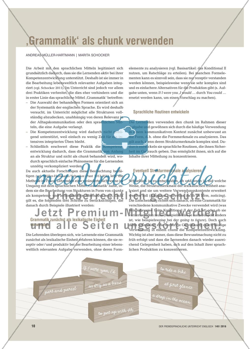 ‚Grammatik‘ als chunk verwenden Preview 1