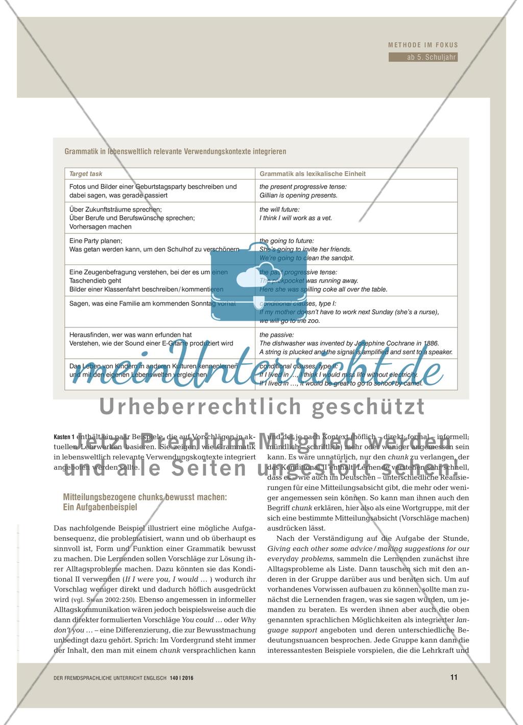 ‚Grammatik‘ als chunk verwenden Preview 2
