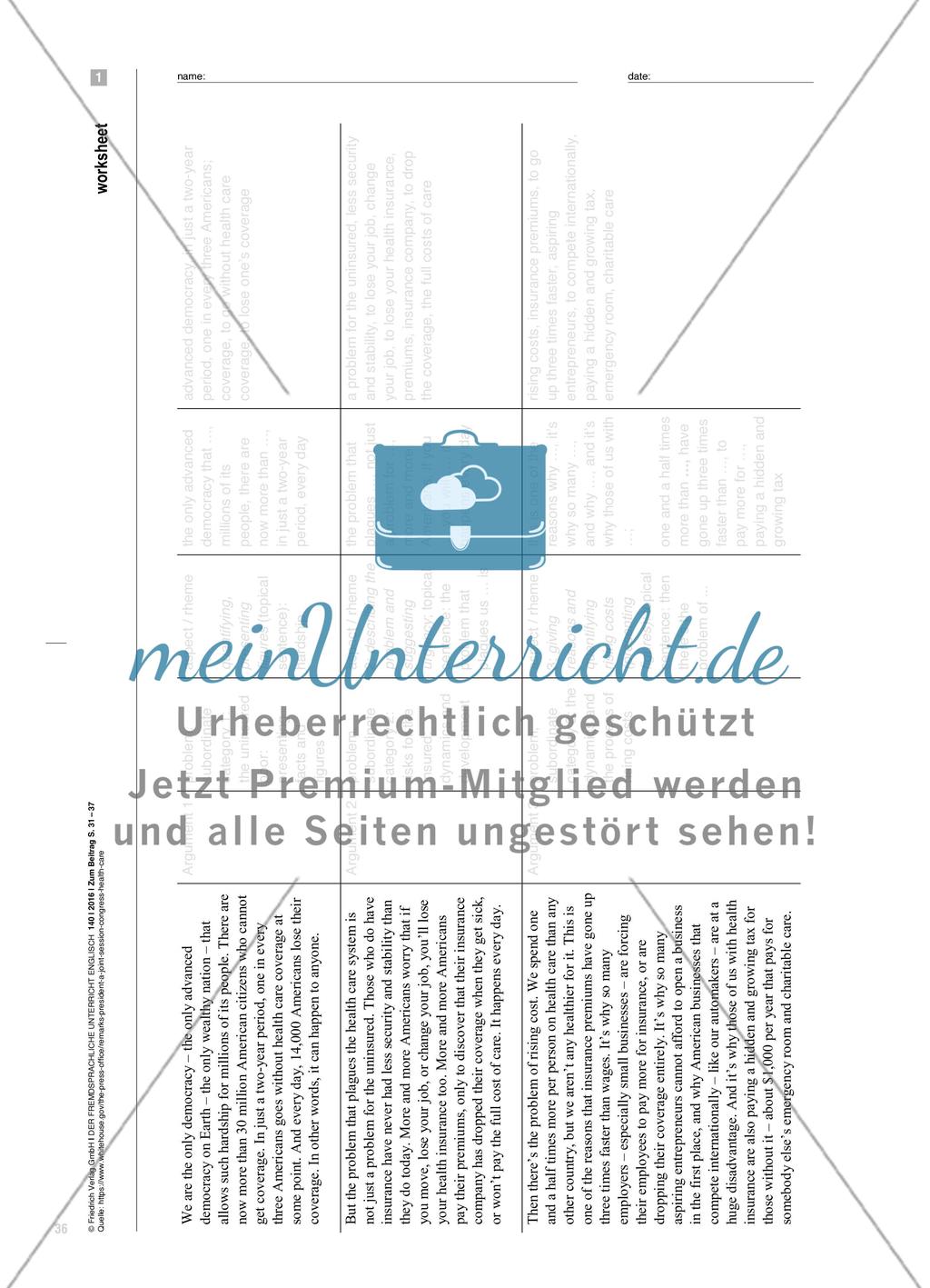 Sprach- und genrebewusstes Lernen - Chunks und phrases in der politischen Rede Preview 6