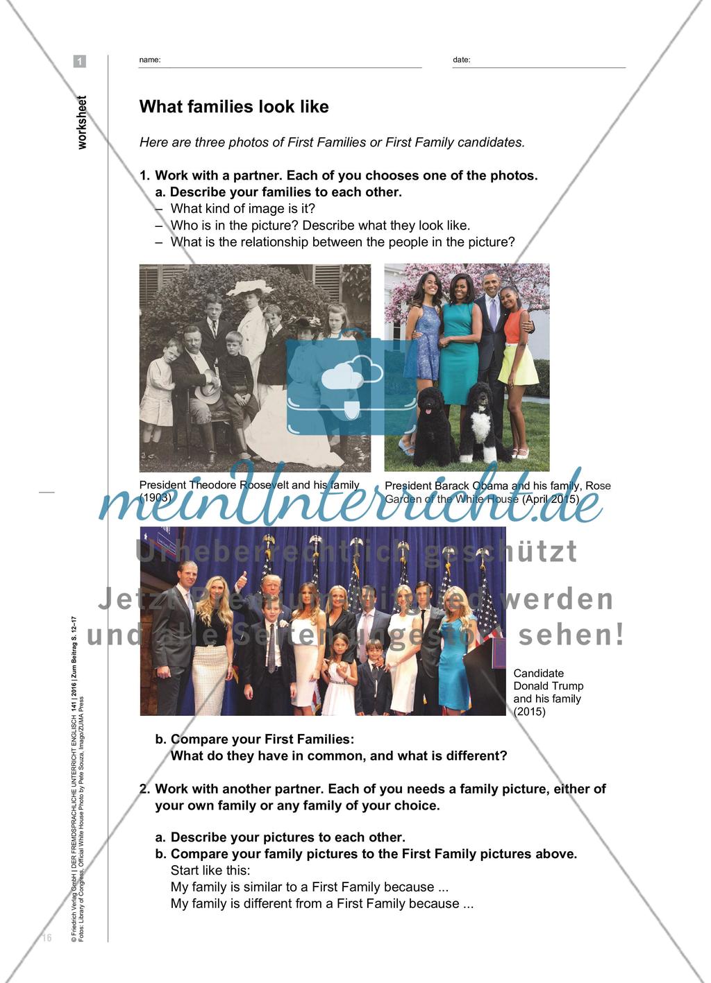 The Ideal First Family - Fotos von Präsidentenfamilien lesen und inszenieren Preview 5
