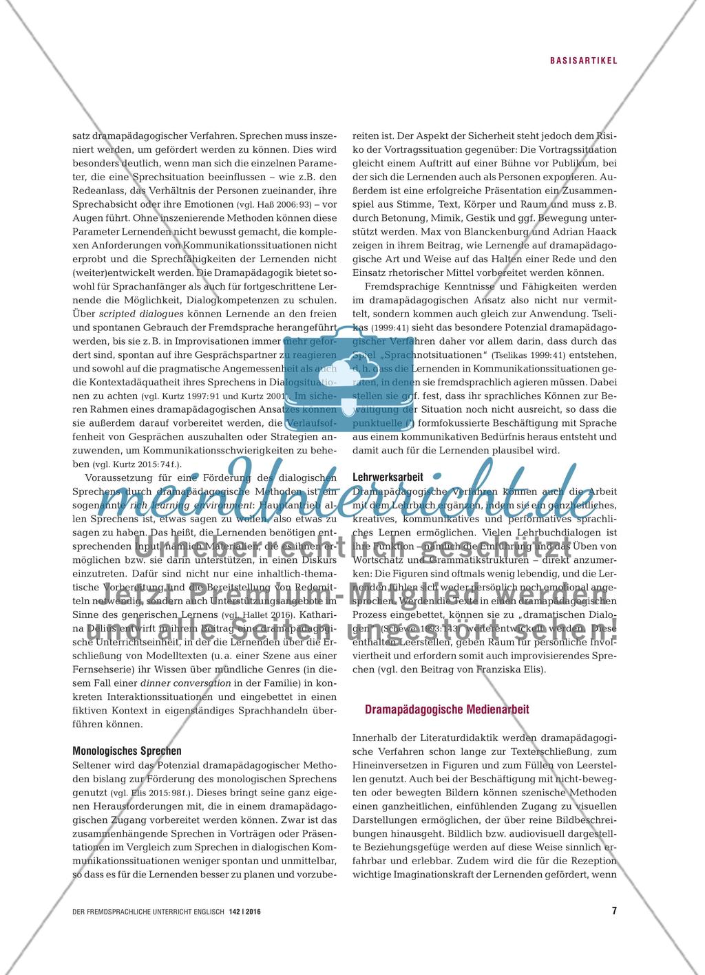 Dramapädagogik - Spielerisch Sprache lernen Preview 6