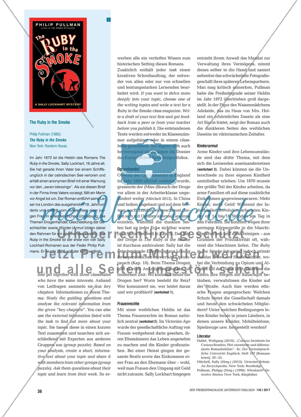 Beware the Seven Blessings! - Setting und historischen Kontext eines Kriminalromans erkunden Preview 3