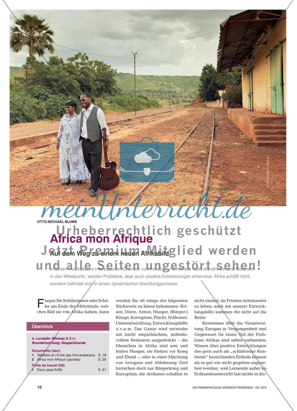 Africa mon Afrique - Auf dem Weg zu einem neuen Afrikabild Preview 1