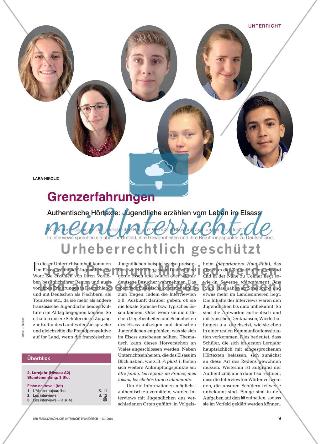 Grenzerfahrungen: Authentische Hörtexte Preview 1