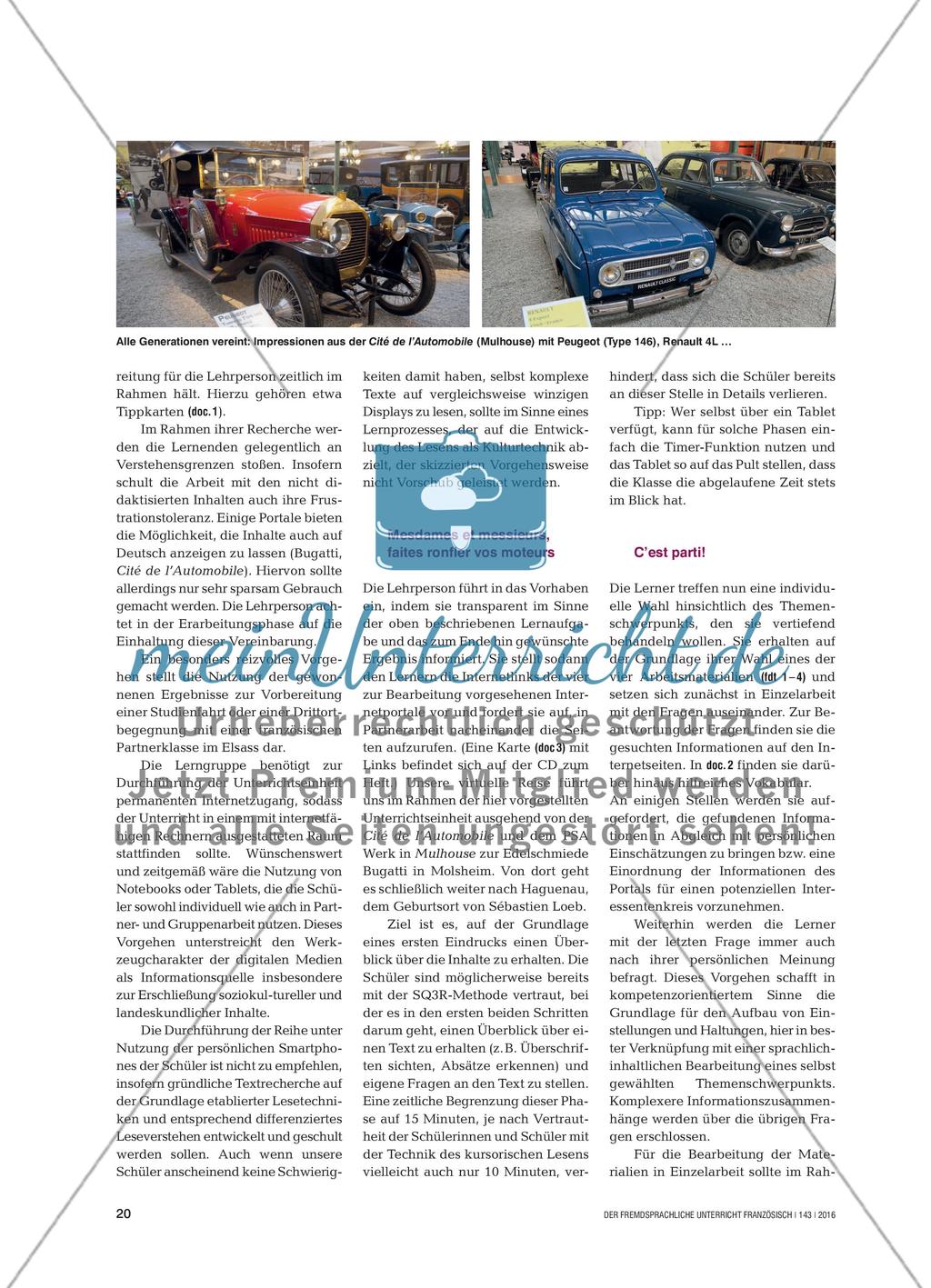 Elsass: Entwicklung von Automobilen Preview 3