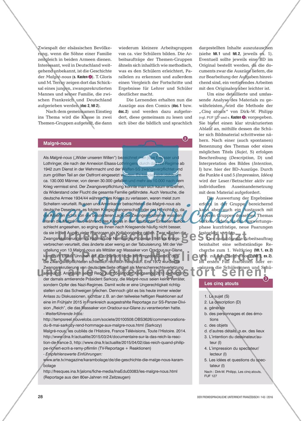 BD: Aspekte der elsässischen Geschichte Preview 3