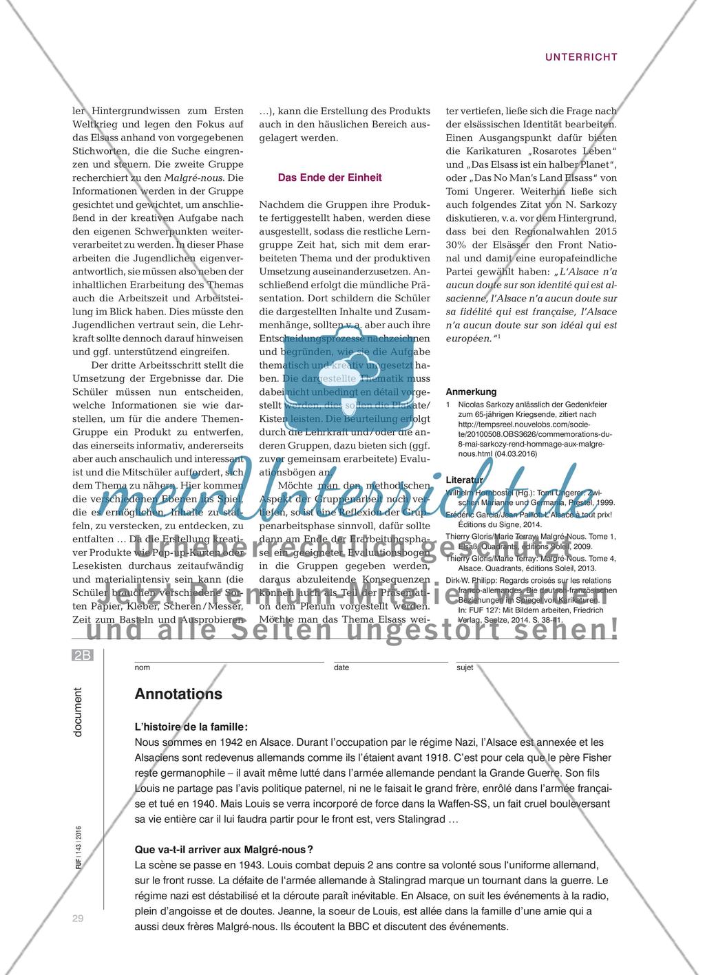 BD: Aspekte der elsässischen Geschichte Preview 4