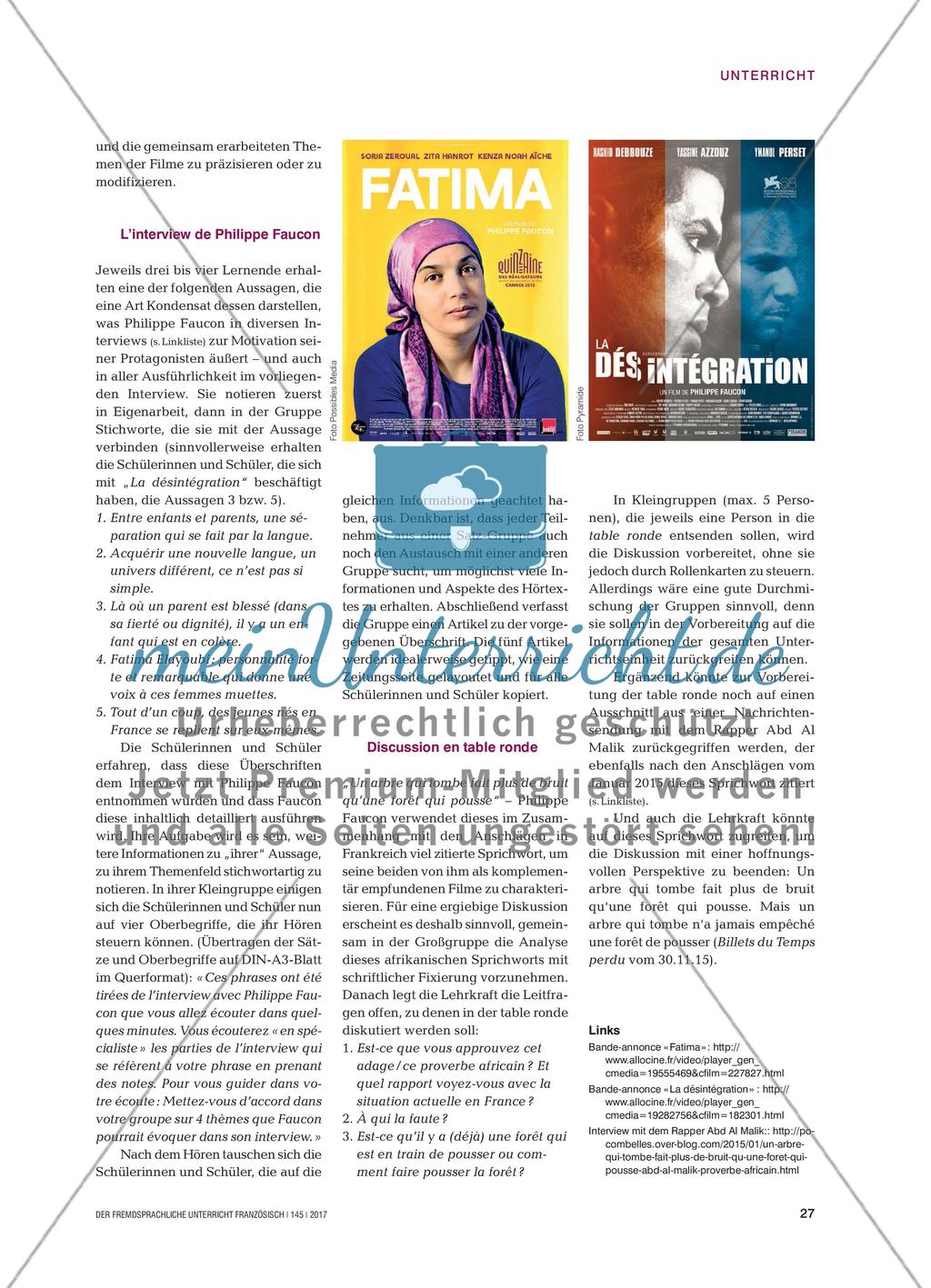 Plutôt (dés-)intégrés ? - Écouter une interview comme on lirait un article ? Preview 3