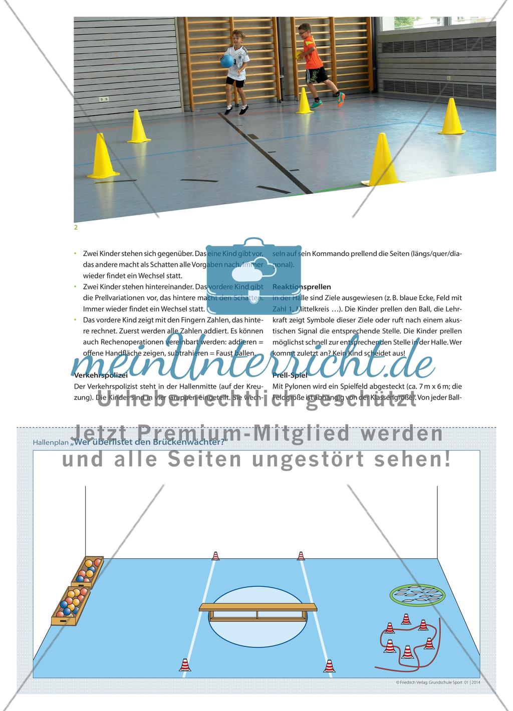 Wer überlistet den Brückenwächter? - Schulung der Ballkoordination Preview 3