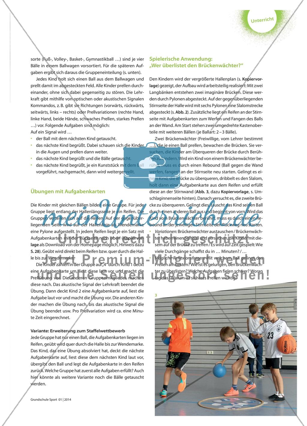 Wer überlistet den Brückenwächter? - Schulung der Ballkoordination Preview 4