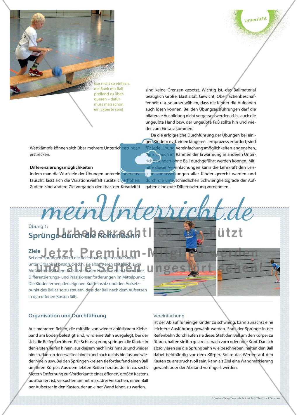 Für kleine Ballspiel-Experten - Motorische Vielseitigkeit und Wurfpräzision schulen Preview 2