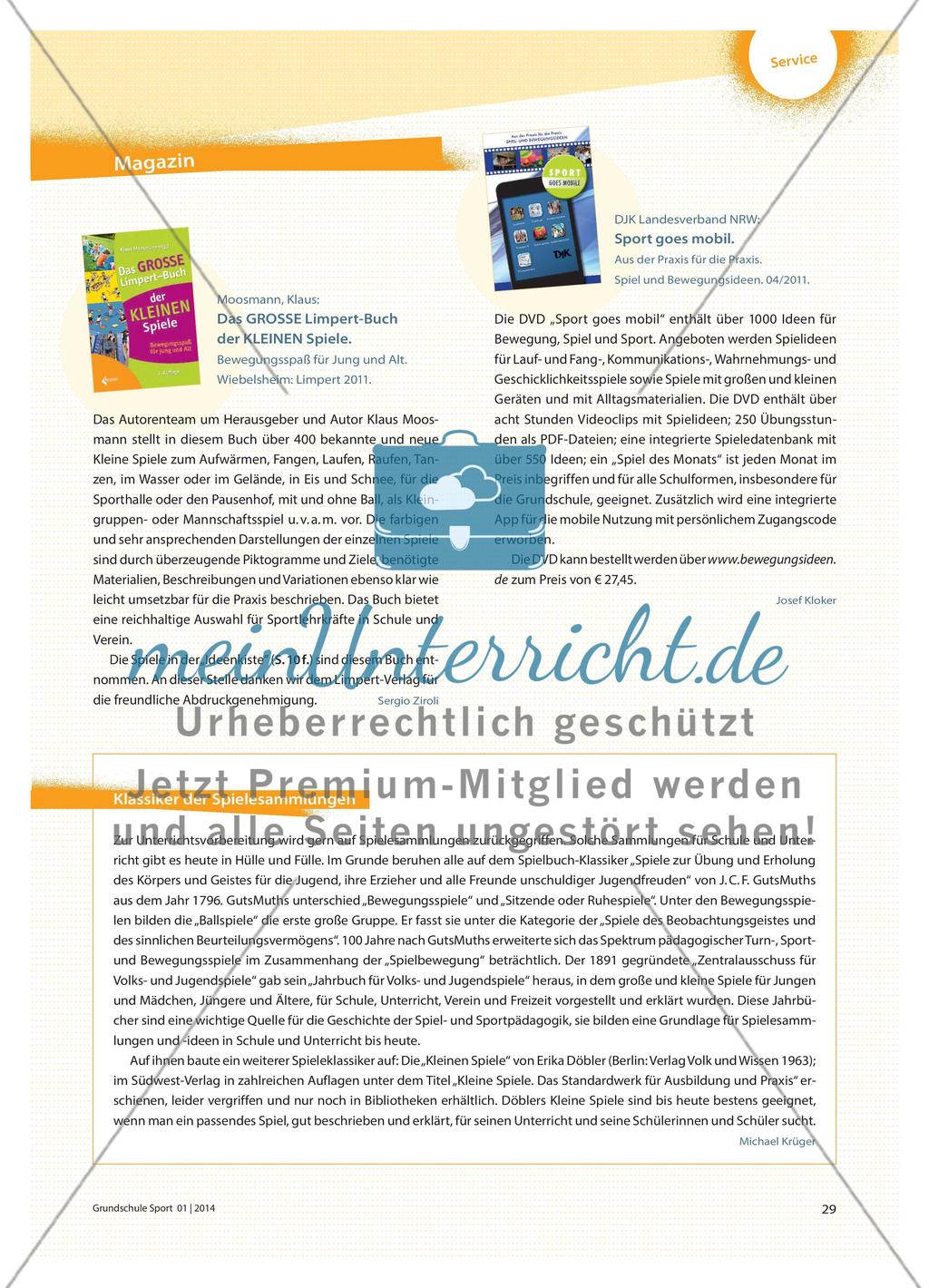 Hinweise zu den Materialien Preview 2