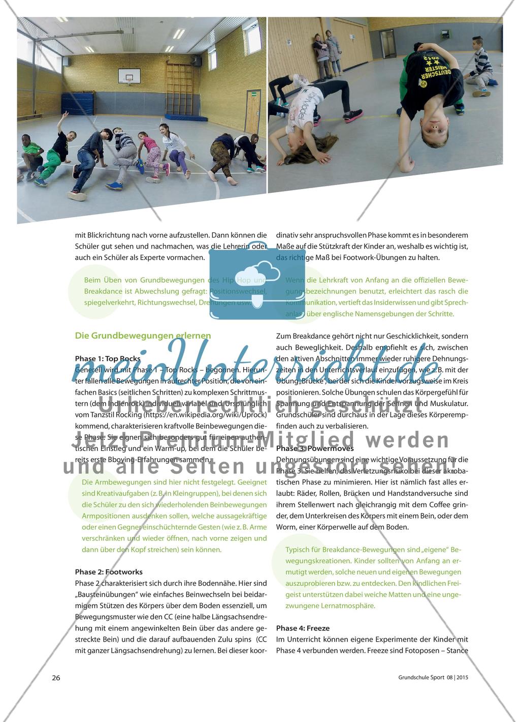 Hip Hop Hooray - Breakdance in der Grundschule Preview 2