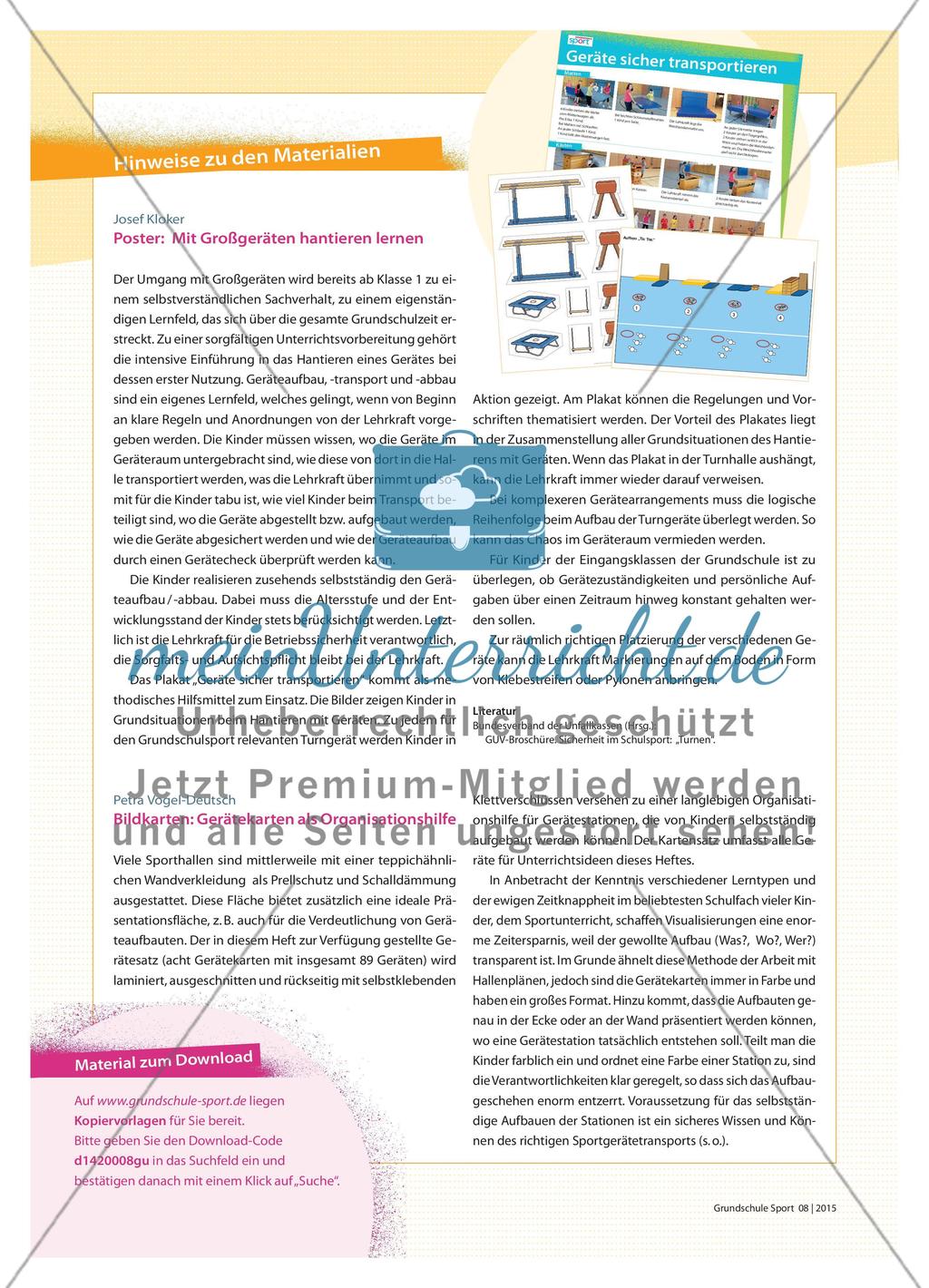 Hinweise zu den Materialien Preview 1