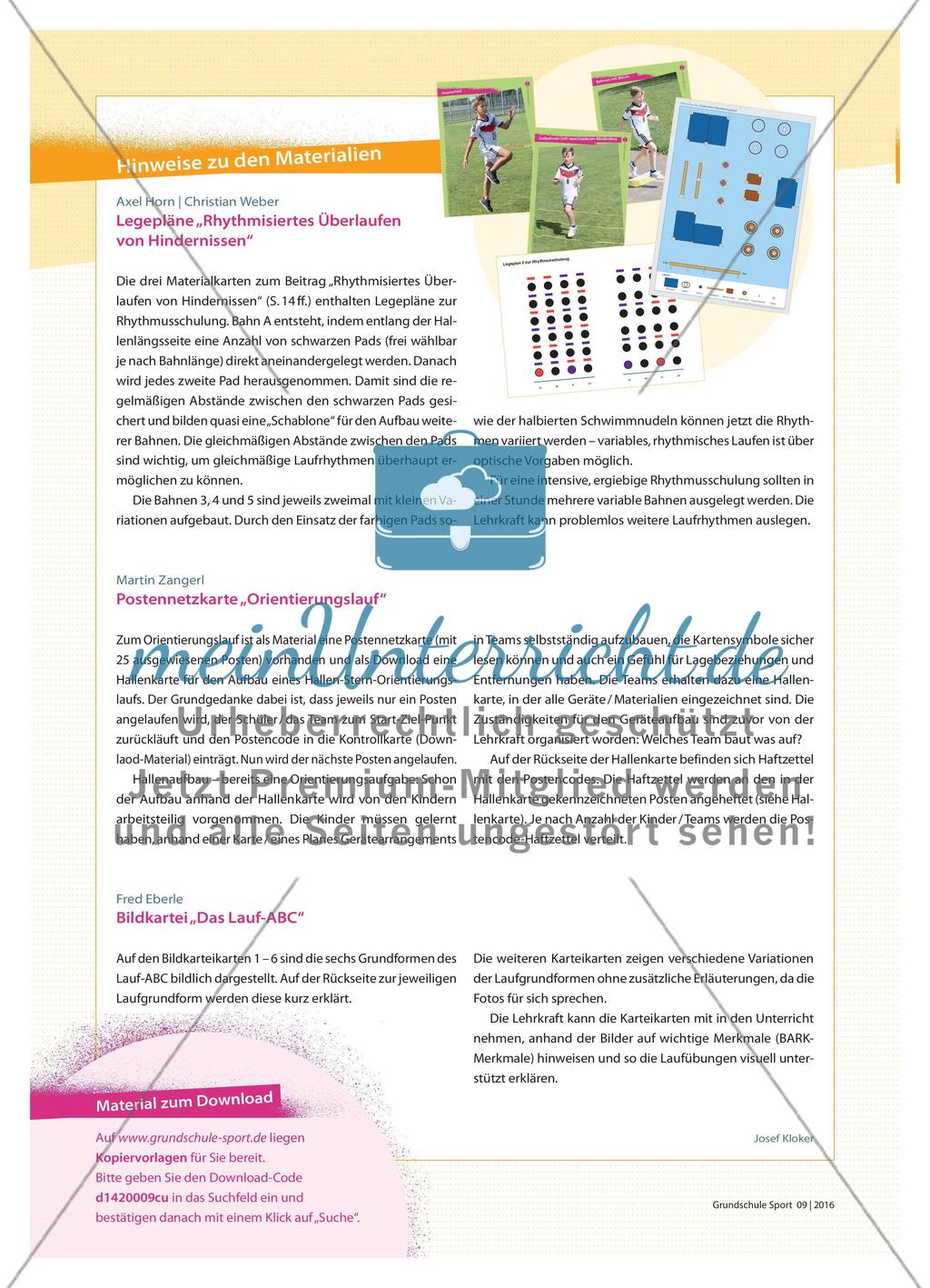 Hinweise zu den Materialien Preview 1