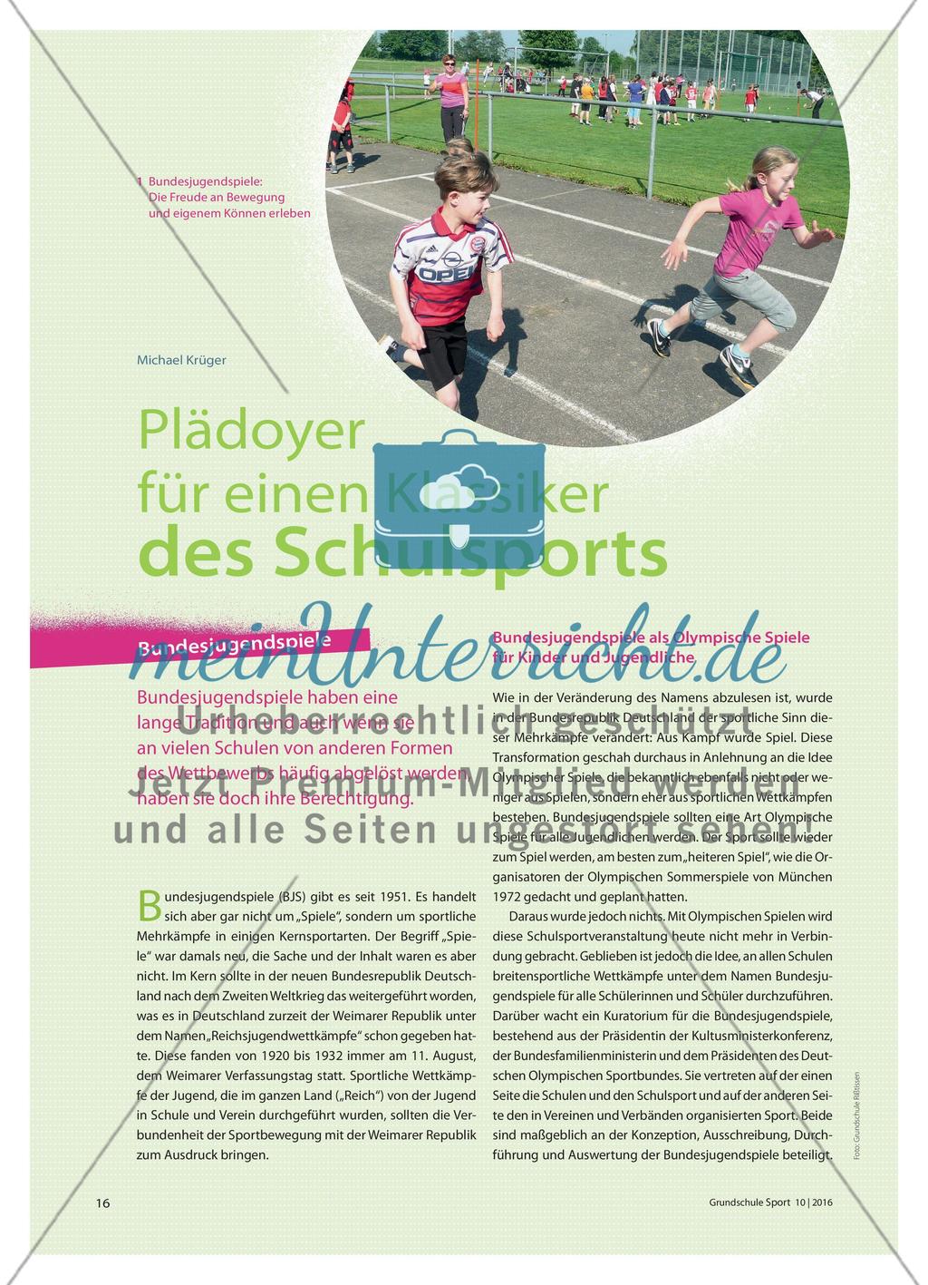 Die Chancen der Bundesjugendspiele Preview 1