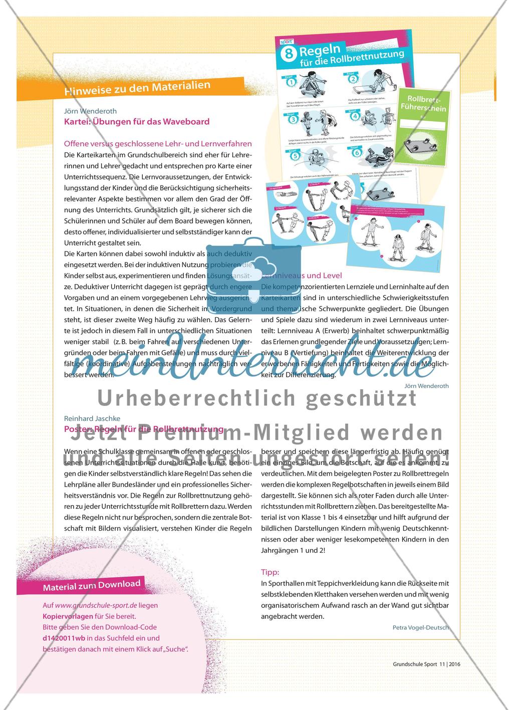 Hinweise zu den Materialien Preview 1
