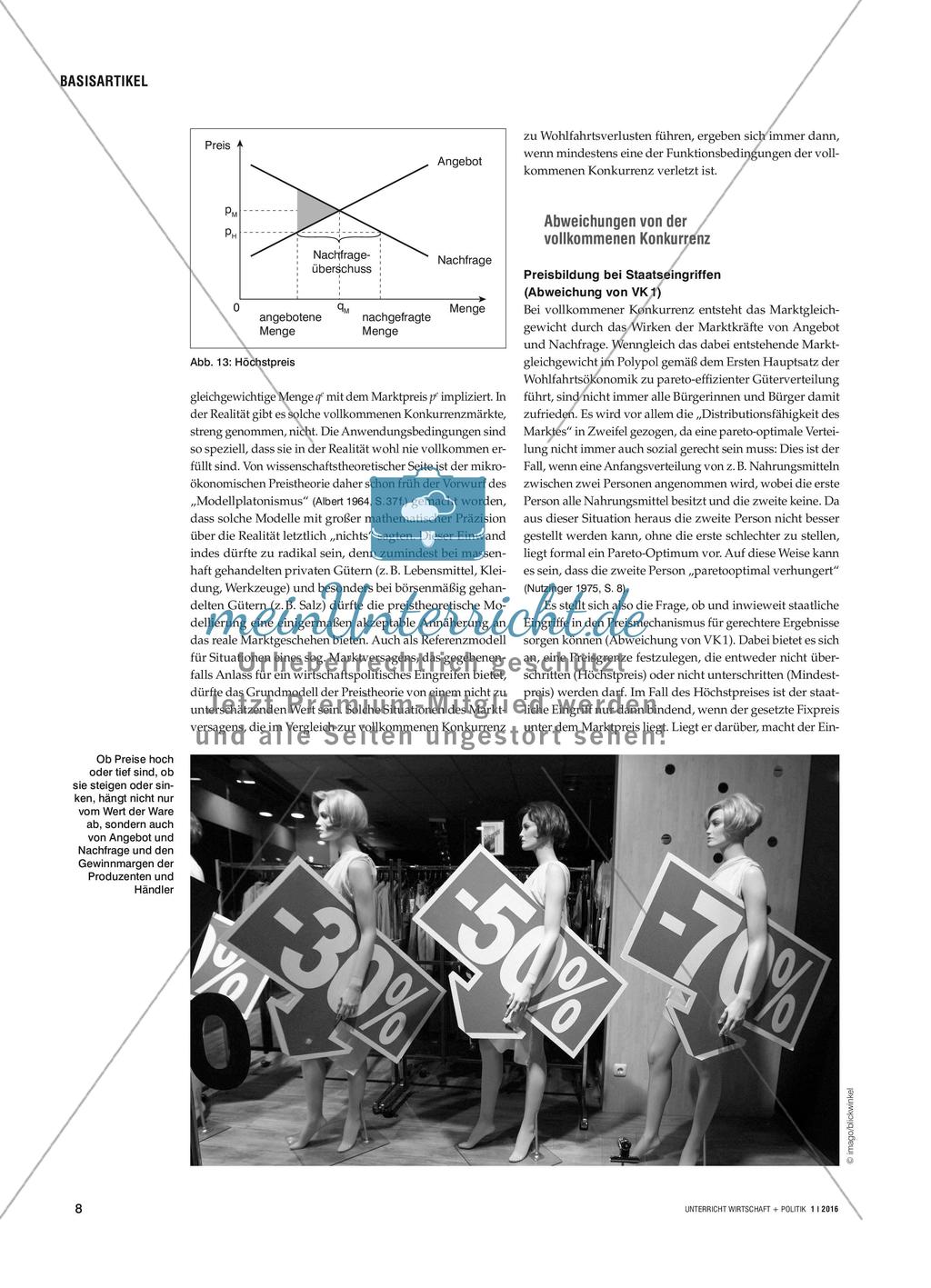 Preisbildung - Ein volks- und betriebswirtschaftlicher Überblick Preview 7