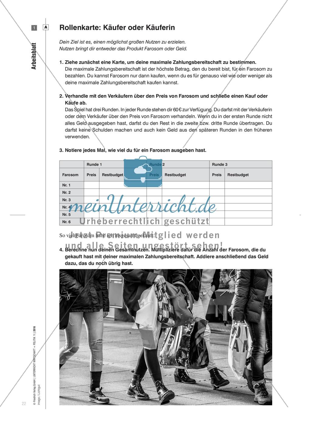 Konkurrenz nützt den Konsumenten - Marktformen und Preisbildung Preview 3