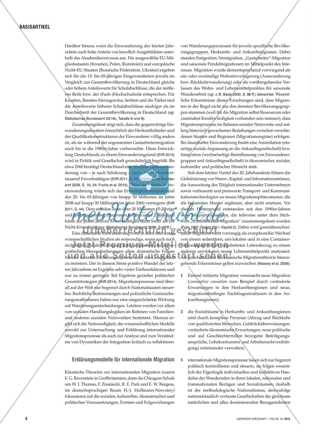 Migration - Empirische Formen und theoretische Konzepte im Wandel Preview 3