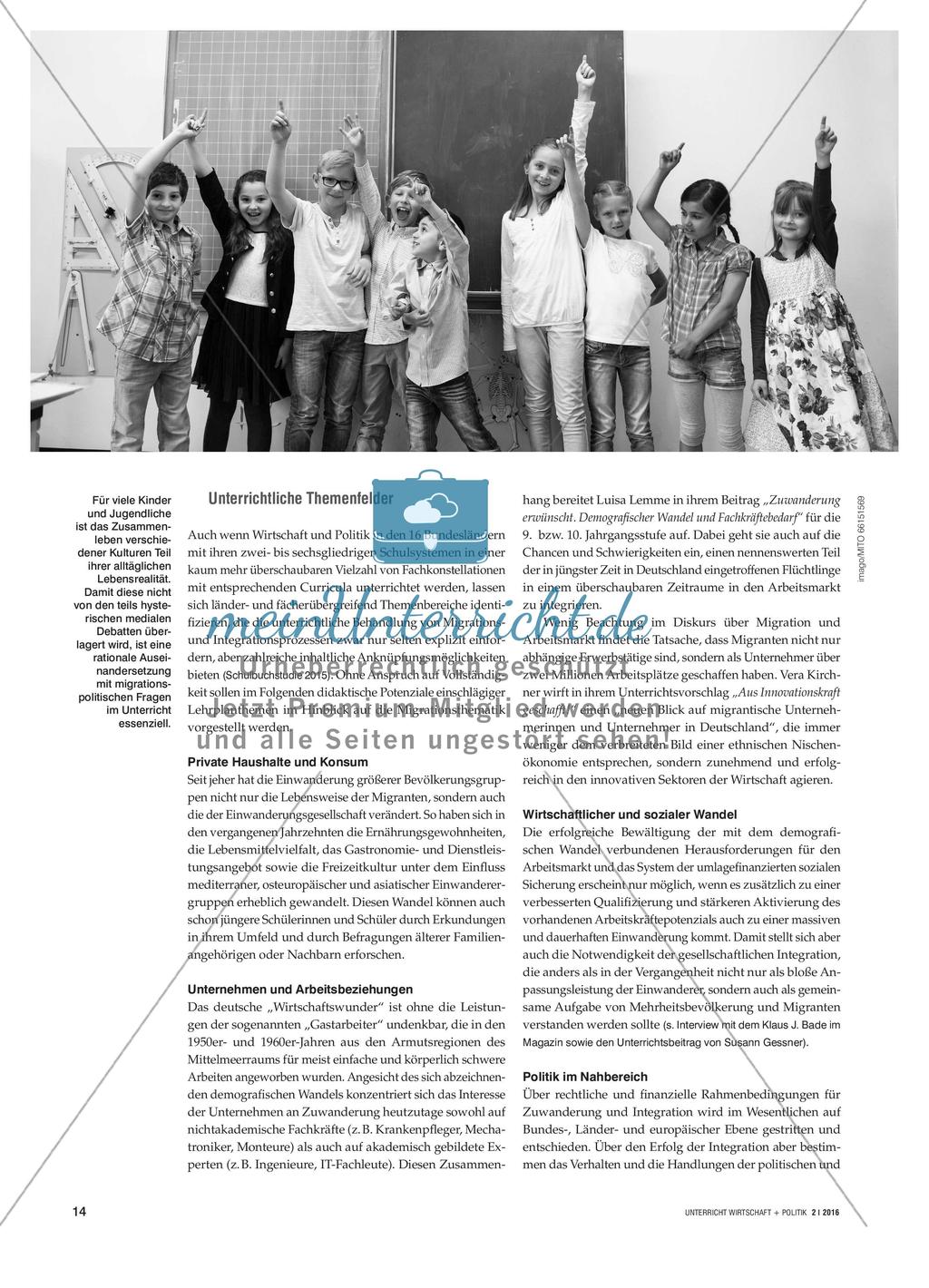 Migration als Lern- und Problemfeld im Unterricht Preview 2