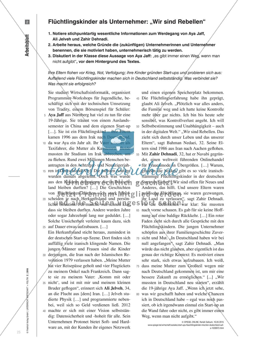 Aus Innovationskraft geschafft! - Migrantische Unternehmerinnen und Unternehmer in Deutschland Preview 5