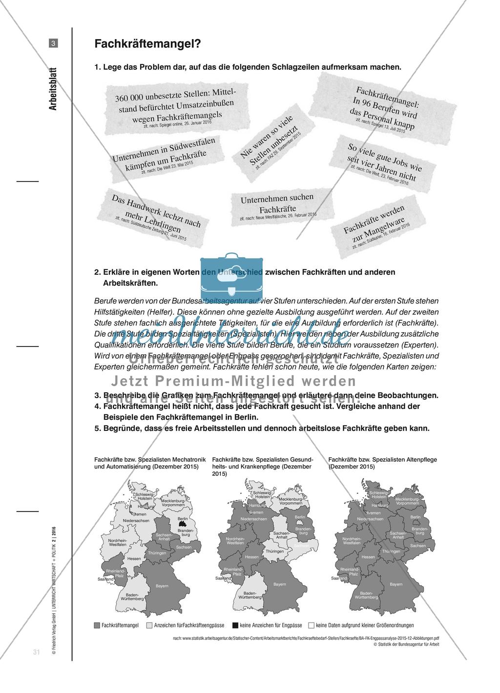 Zuwanderung erwünscht - Demografischer Wandel und Fachkräftebedarf Preview 4