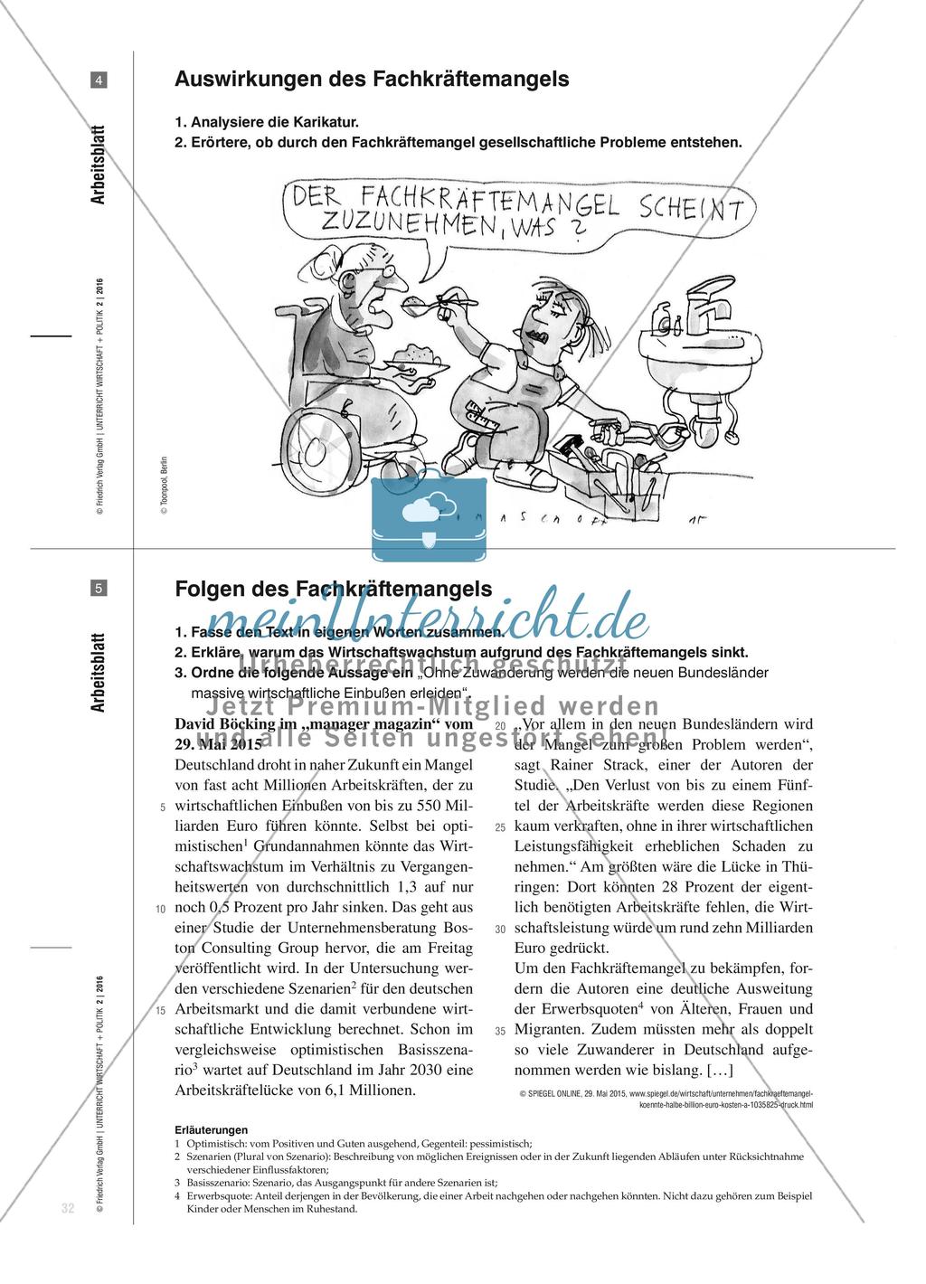 Zuwanderung erwünscht - Demografischer Wandel und Fachkräftebedarf Preview 5
