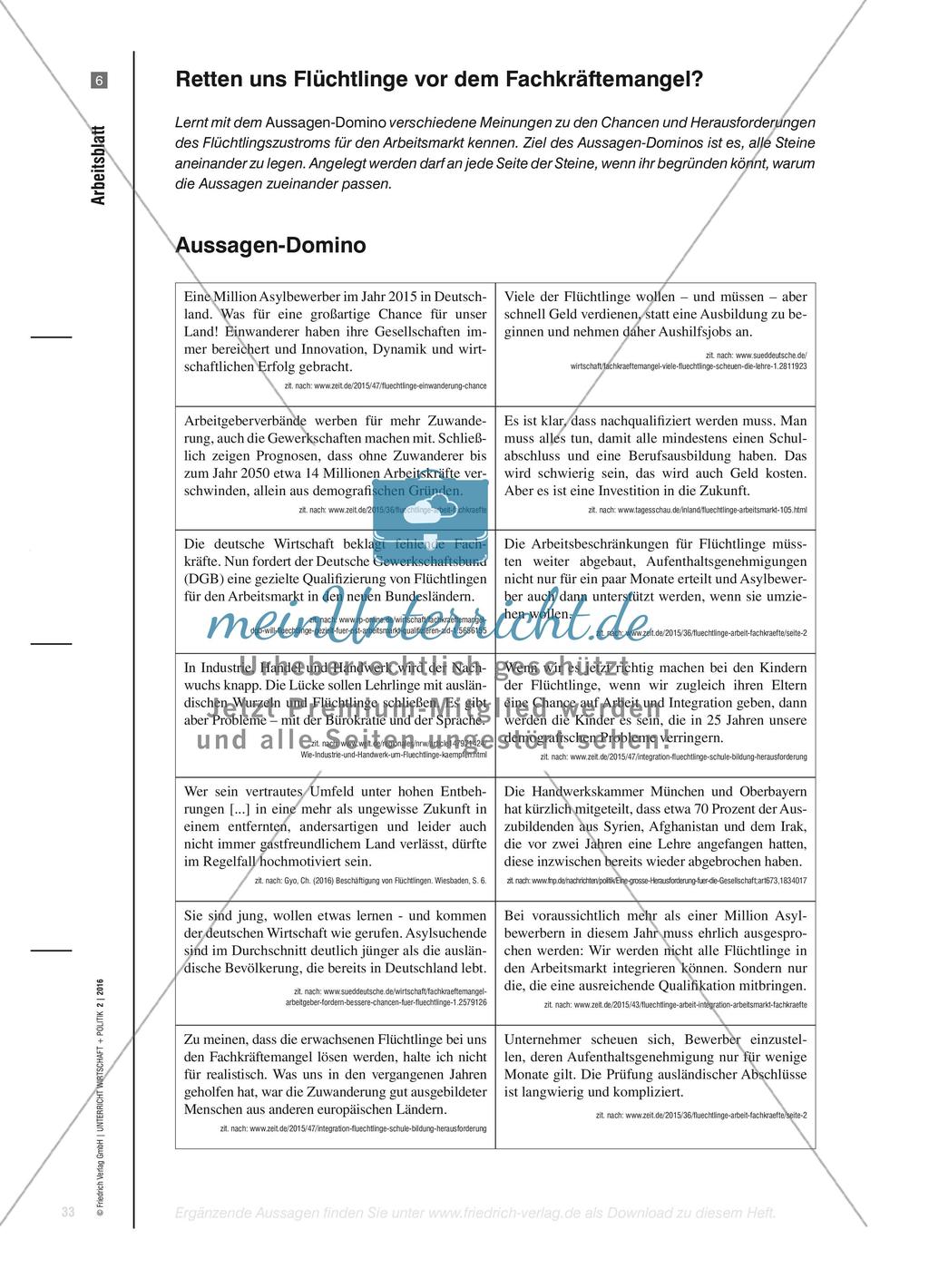 Zuwanderung erwünscht - Demografischer Wandel und Fachkräftebedarf Preview 6
