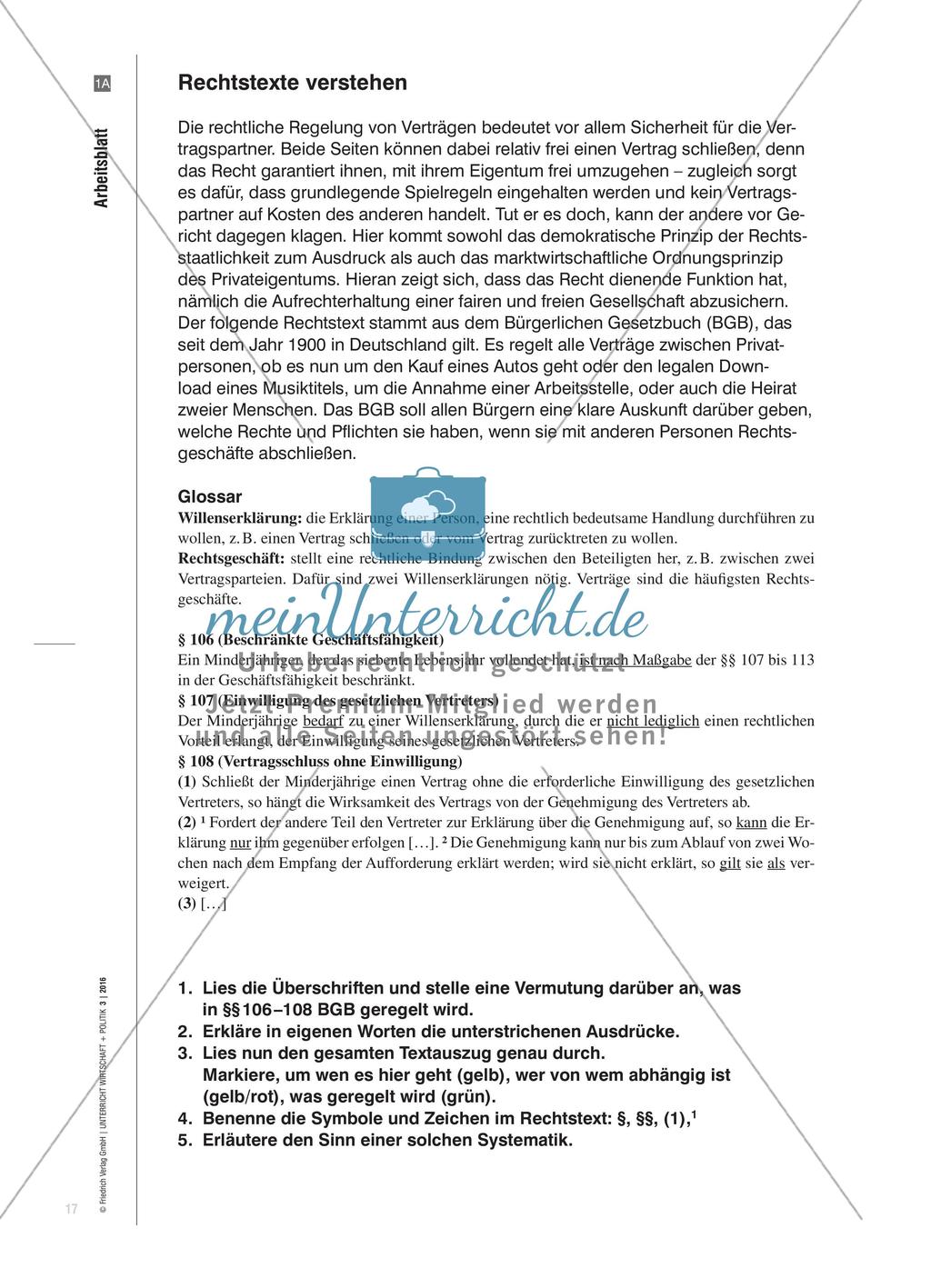 Alles, was Recht ist? - Der Rechtsschutz jugendlicher Konsumenten im Online-Zeitalter Preview 4