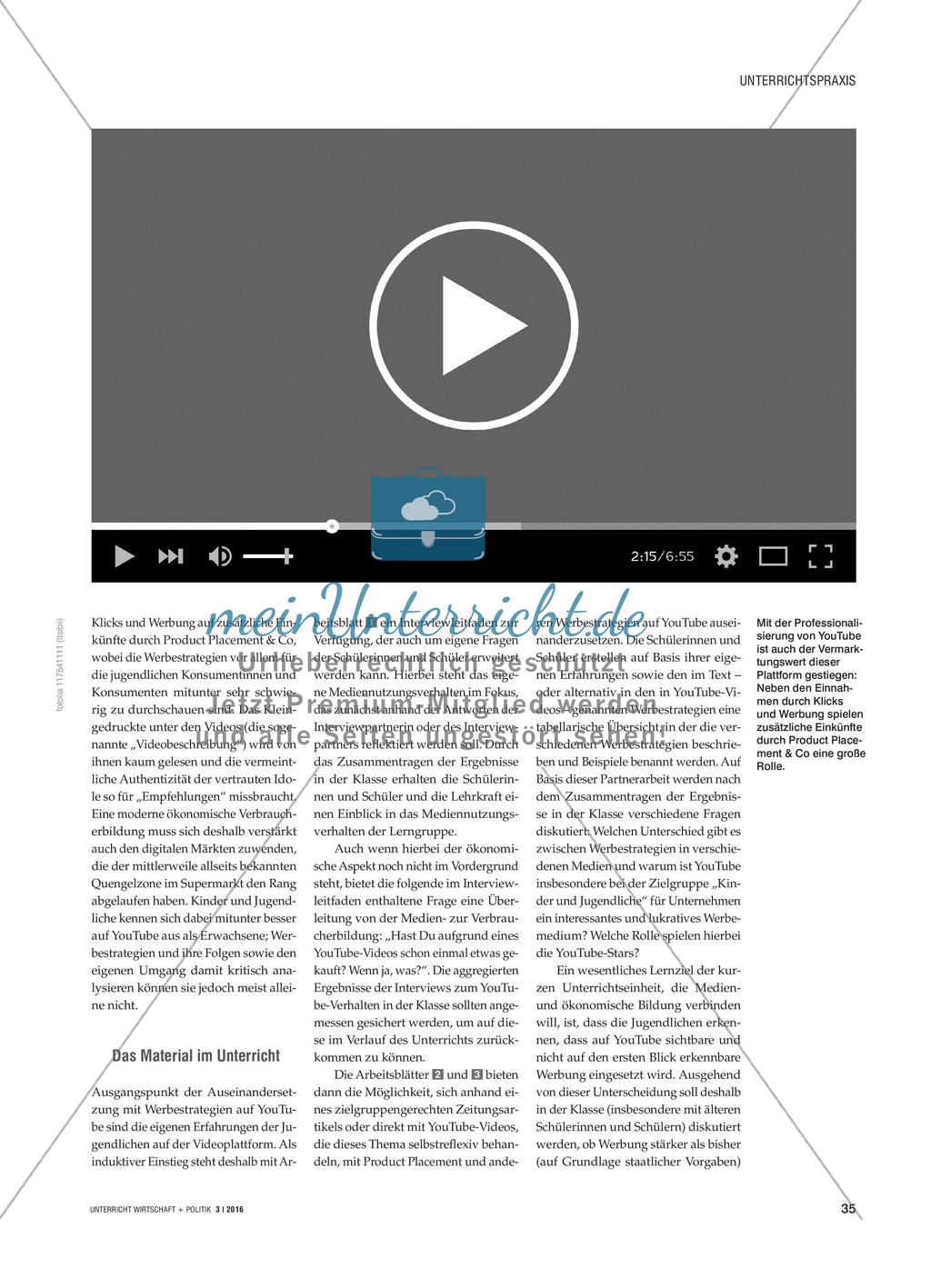 Klicken – Kucken – Kaufen?: Werbestrategien auf YouTube unter der Lupe der Zielgruppe Preview 2