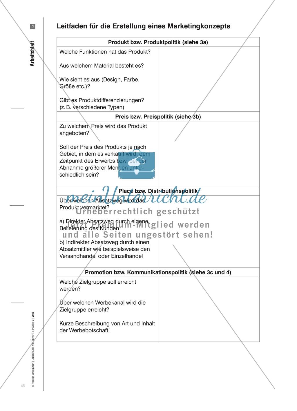 Jugend und Konsum im Blick des Marketings - Eine projektorientierte Unterrichtseinheit Preview 5