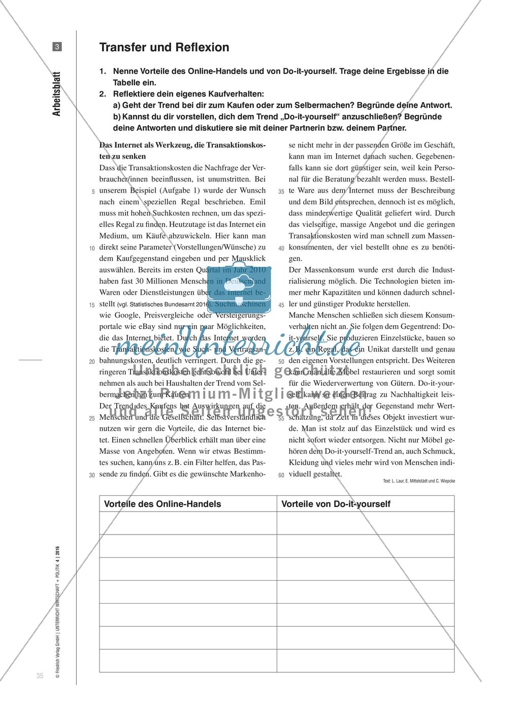 Selbermachen oder kaufen? - Vertragskosten bestimmen das Wirtschaften Preview 8