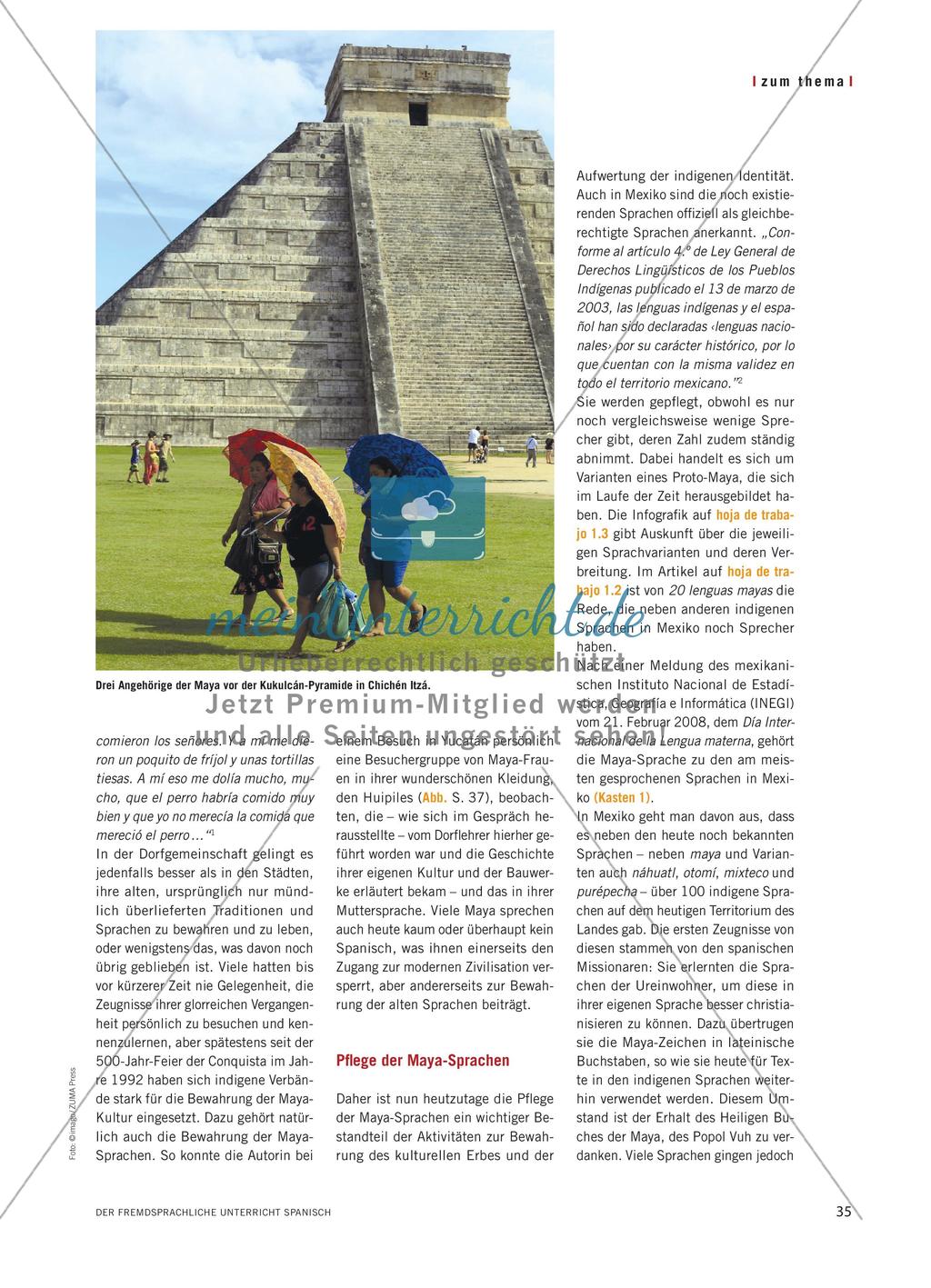 Wo Kinder in zwei Sprachen lernen - Zur Notwendigkeit der Bewahrung indigener Sprachen und Kulturen Preview 2