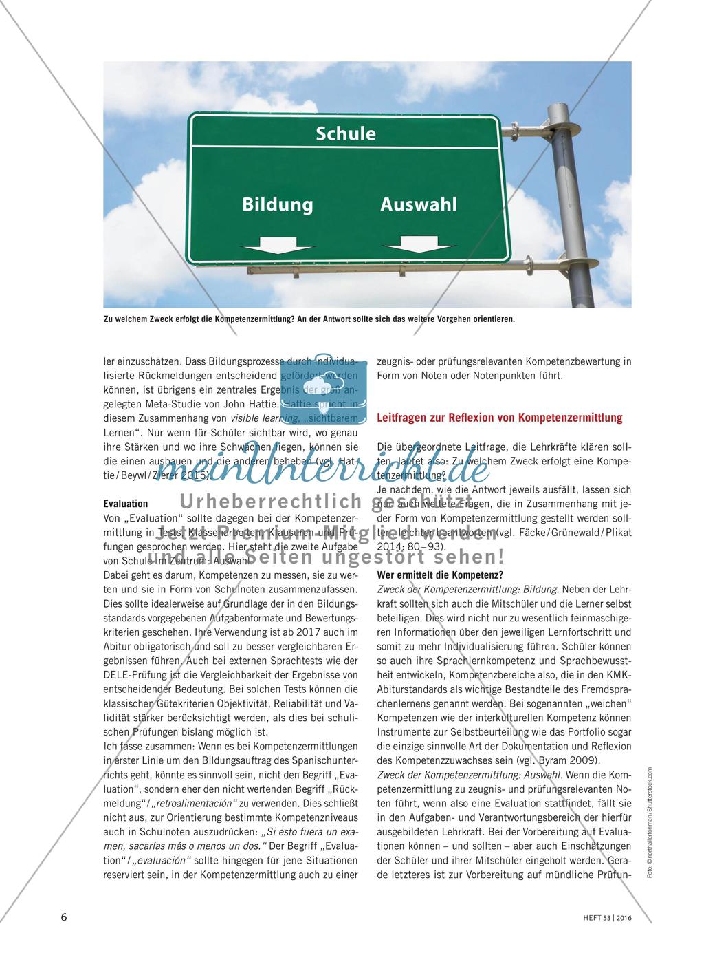 Differenzierte und individualisierte Evaluation in Zeiten standardisierter Prüfungen - Die Quadratur eines Kreises? Preview 3