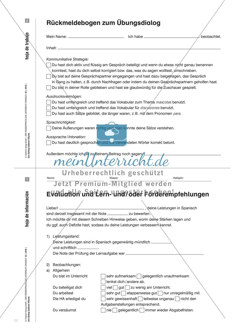 Evaluation von Lernaufgaben - Individuelle Förderung junger Spanischlerner Preview 4