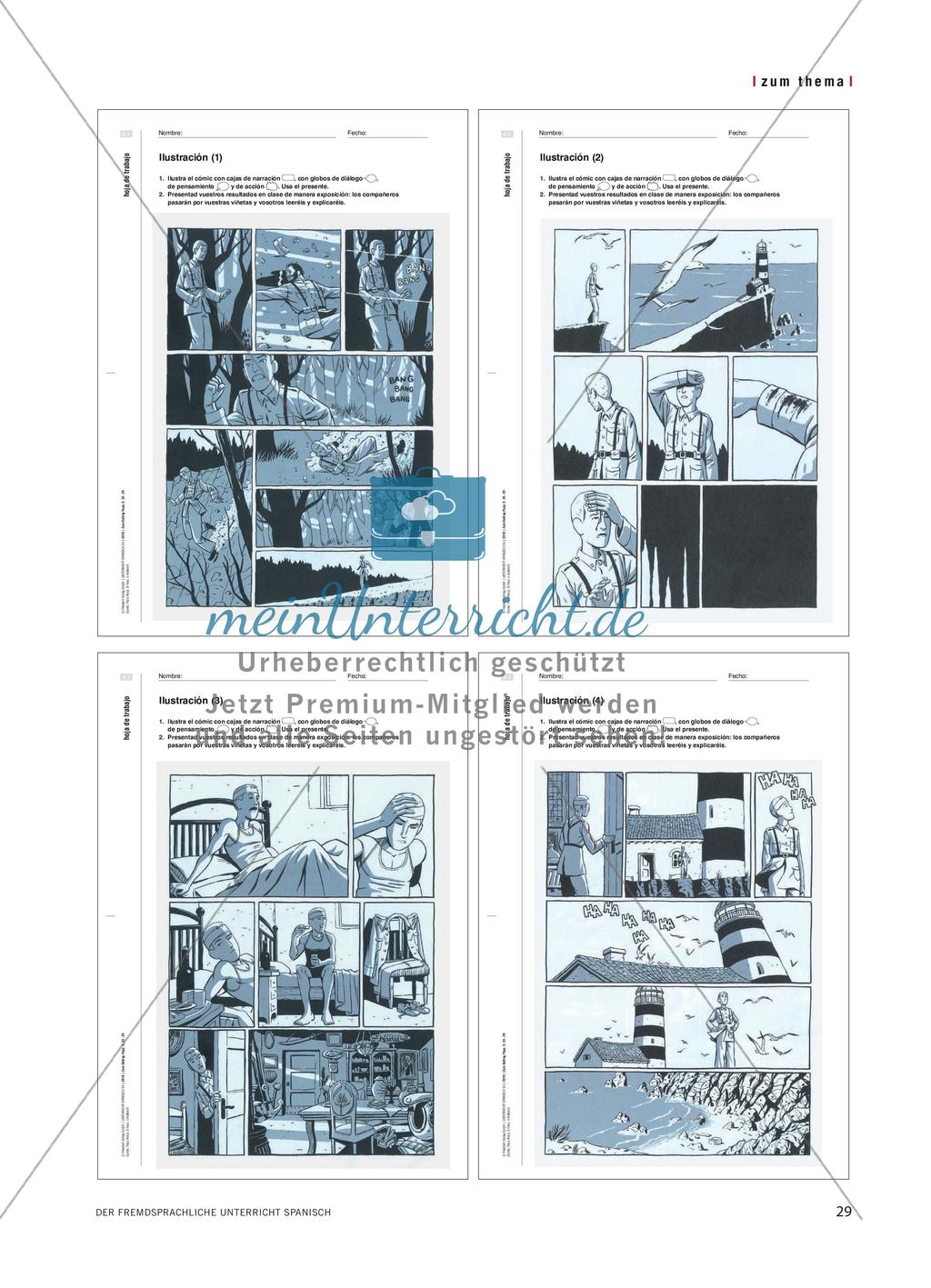 Desde la perspectiva del faro - Kreativer landeskundlich-literarischer Unterricht mit Paco Rocas „El faro“ Preview 6