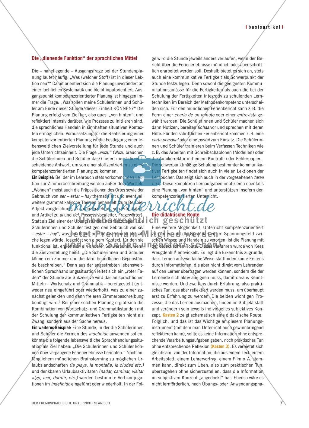 „Verfügen über die sprachlichen Mittel“ - Spracharbeit in Zeiten der Kompetenzorientierung Preview 4