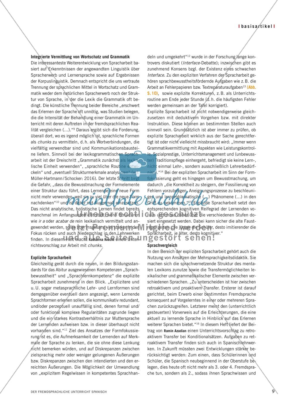 „Verfügen über die sprachlichen Mittel“ - Spracharbeit in Zeiten der Kompetenzorientierung Preview 6