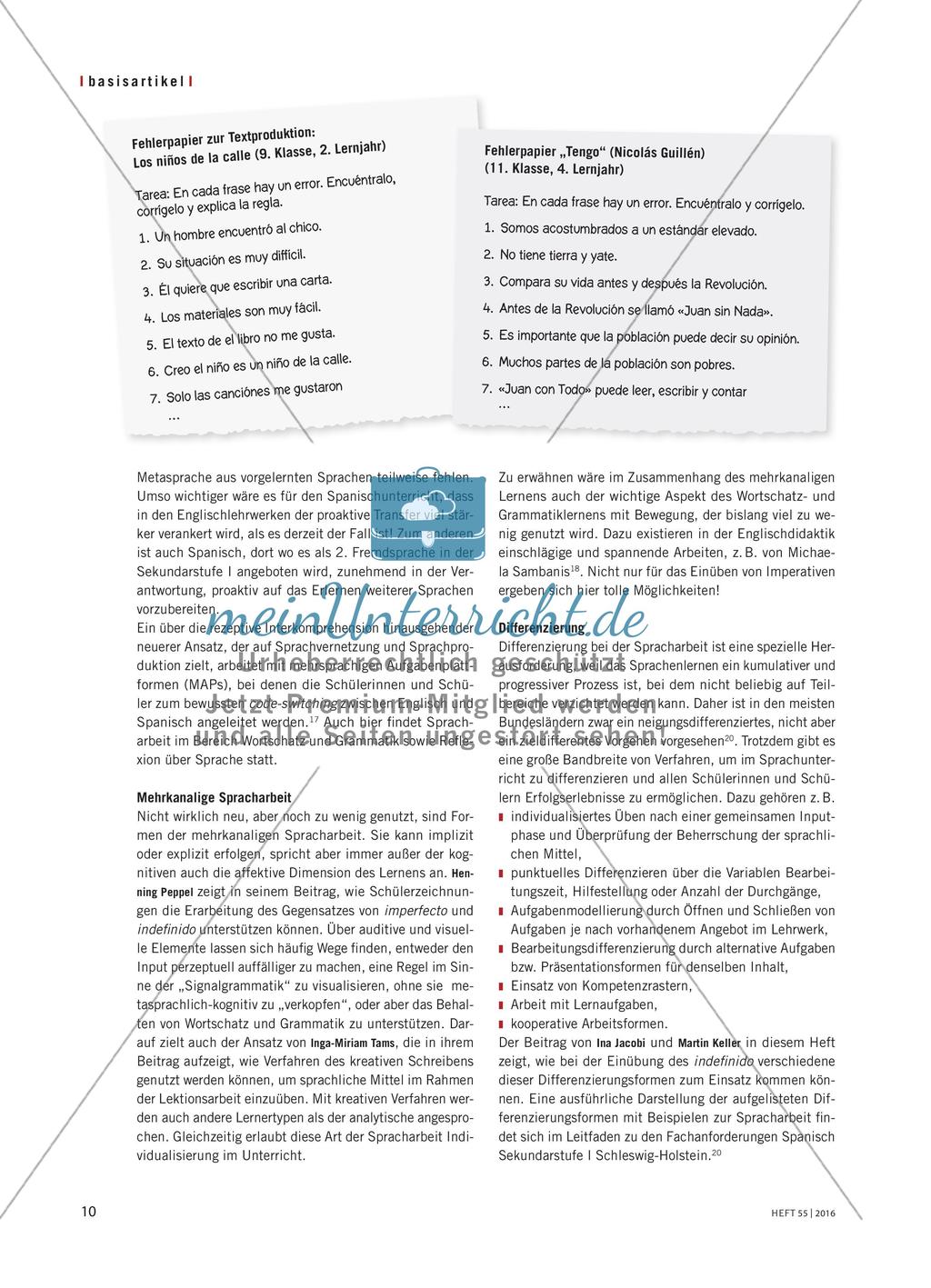 „Verfügen über die sprachlichen Mittel“ - Spracharbeit in Zeiten der Kompetenzorientierung Preview 7