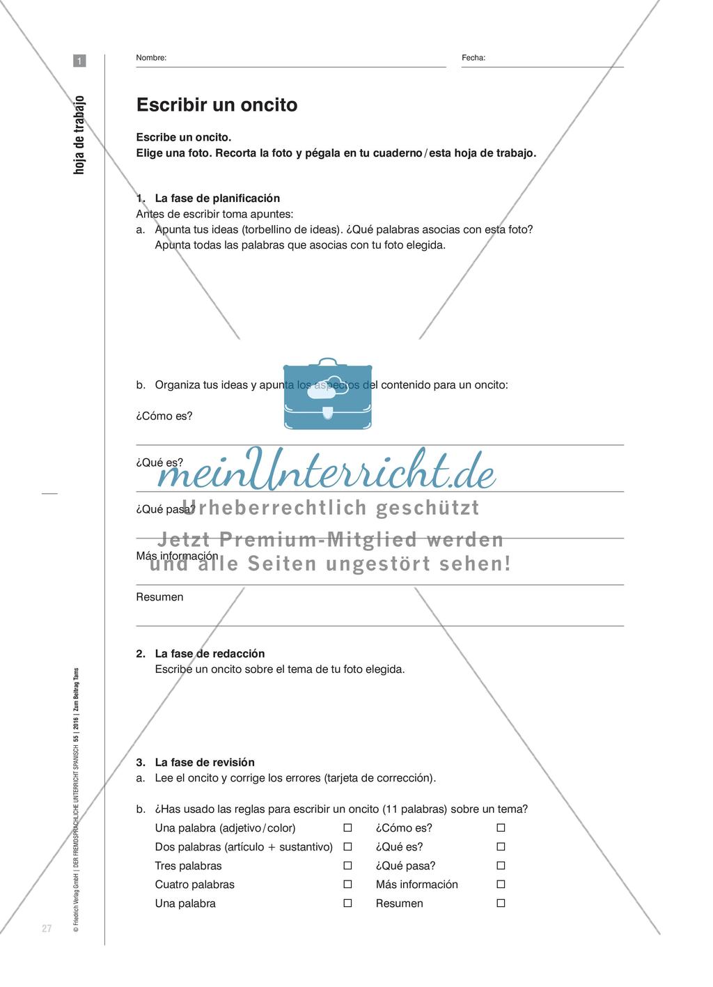 Contar una historia - Spracharbeit durch kreatives Schreiben Preview 4