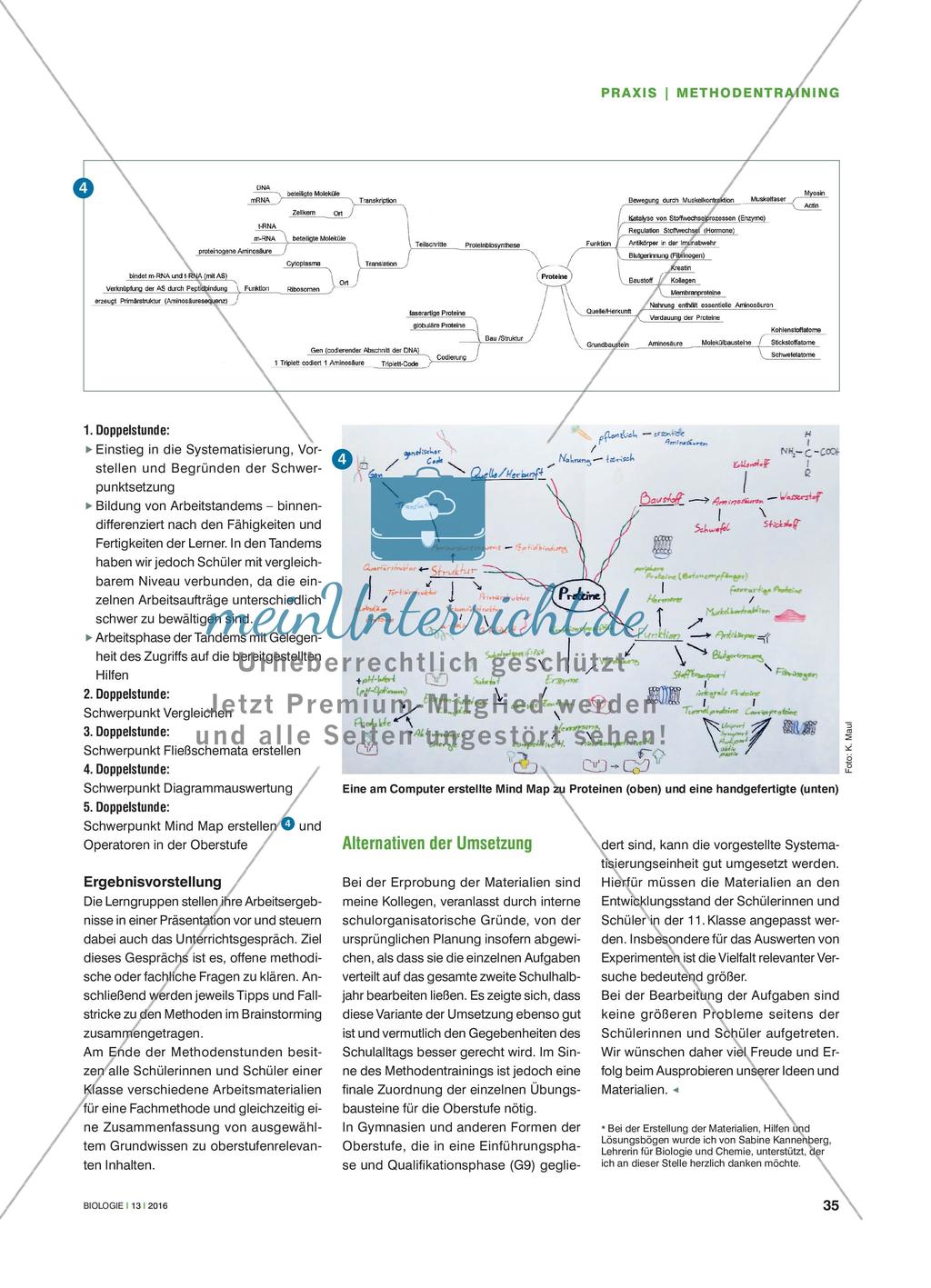 Methodentraining im Fokus - Ein Schwerpunkt bei der Vorbereitung auf die Qualifikationsphase Preview 4