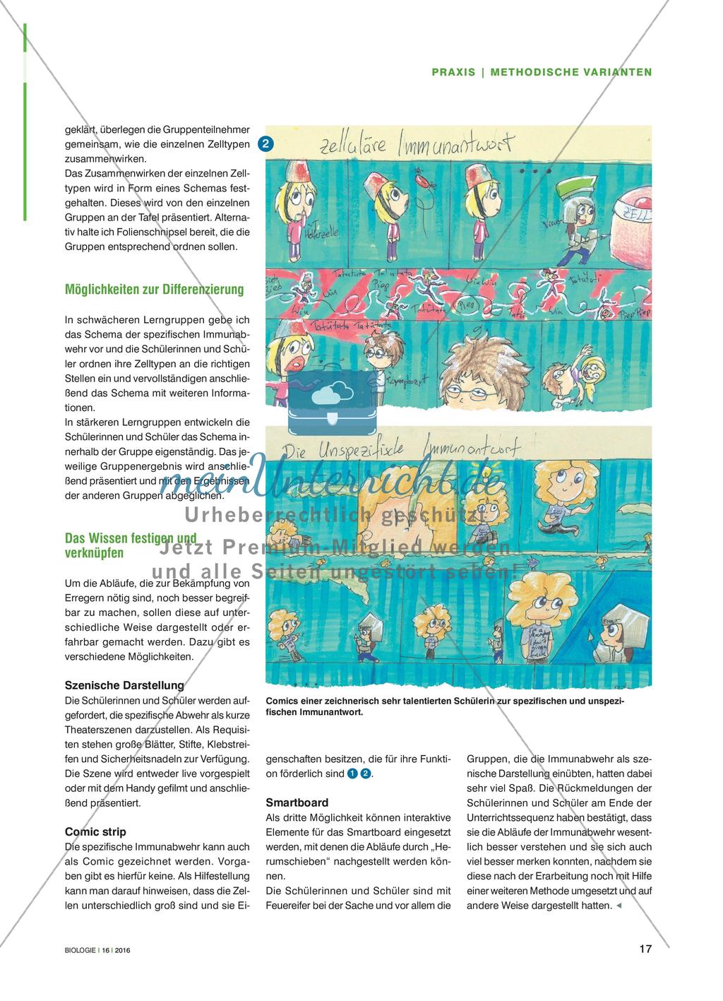 Immunabwehr methodisch - Methodische Varianten zur spezifischen Immunabwehr Preview 2