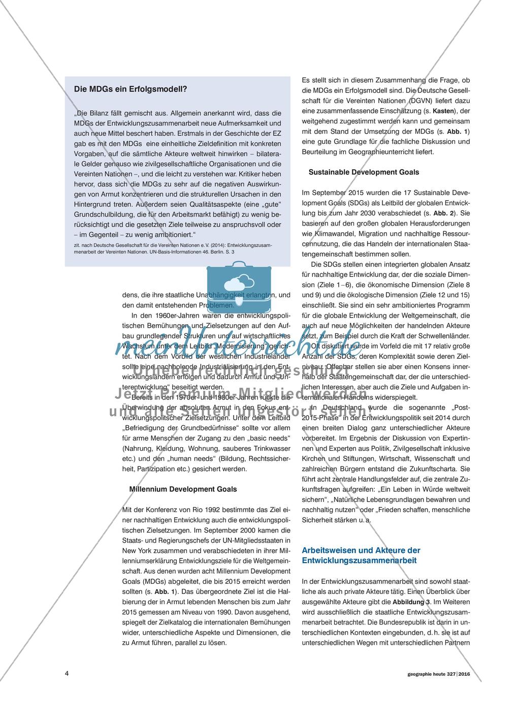 Entwicklungszusammenarbeit - Partnerschaft in und für die EINEWELT Preview 3