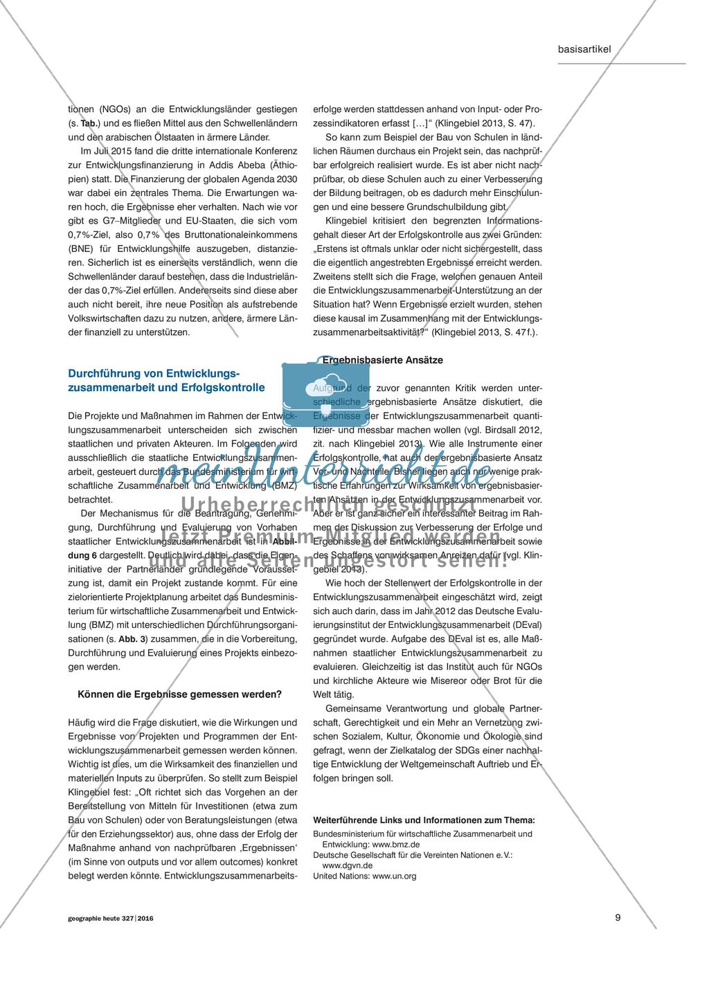 Entwicklungszusammenarbeit - Partnerschaft in und für die EINEWELT Preview 8