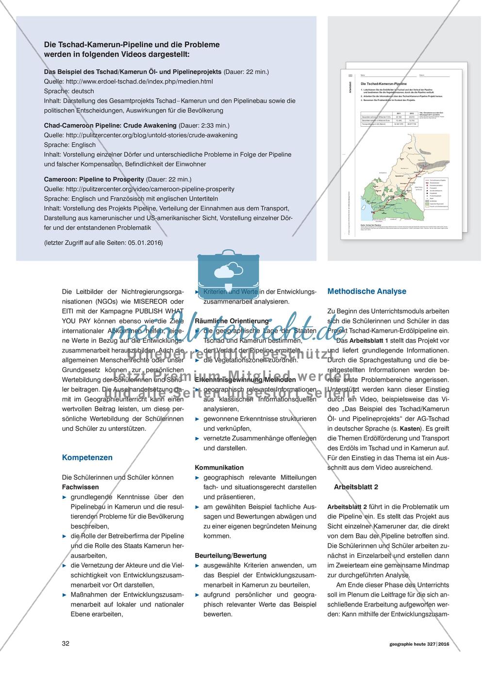Die Tschad-Kamerun-Pipeline - Fluch oder Segen für die Bevölkerung? Preview 3