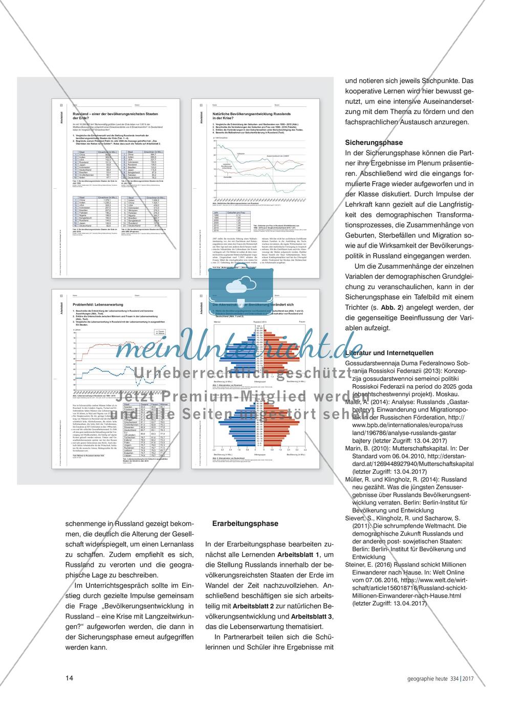 Eine Krise mit Langzeitwirkungen? - Die demographische Entwicklung in Russland Preview 5