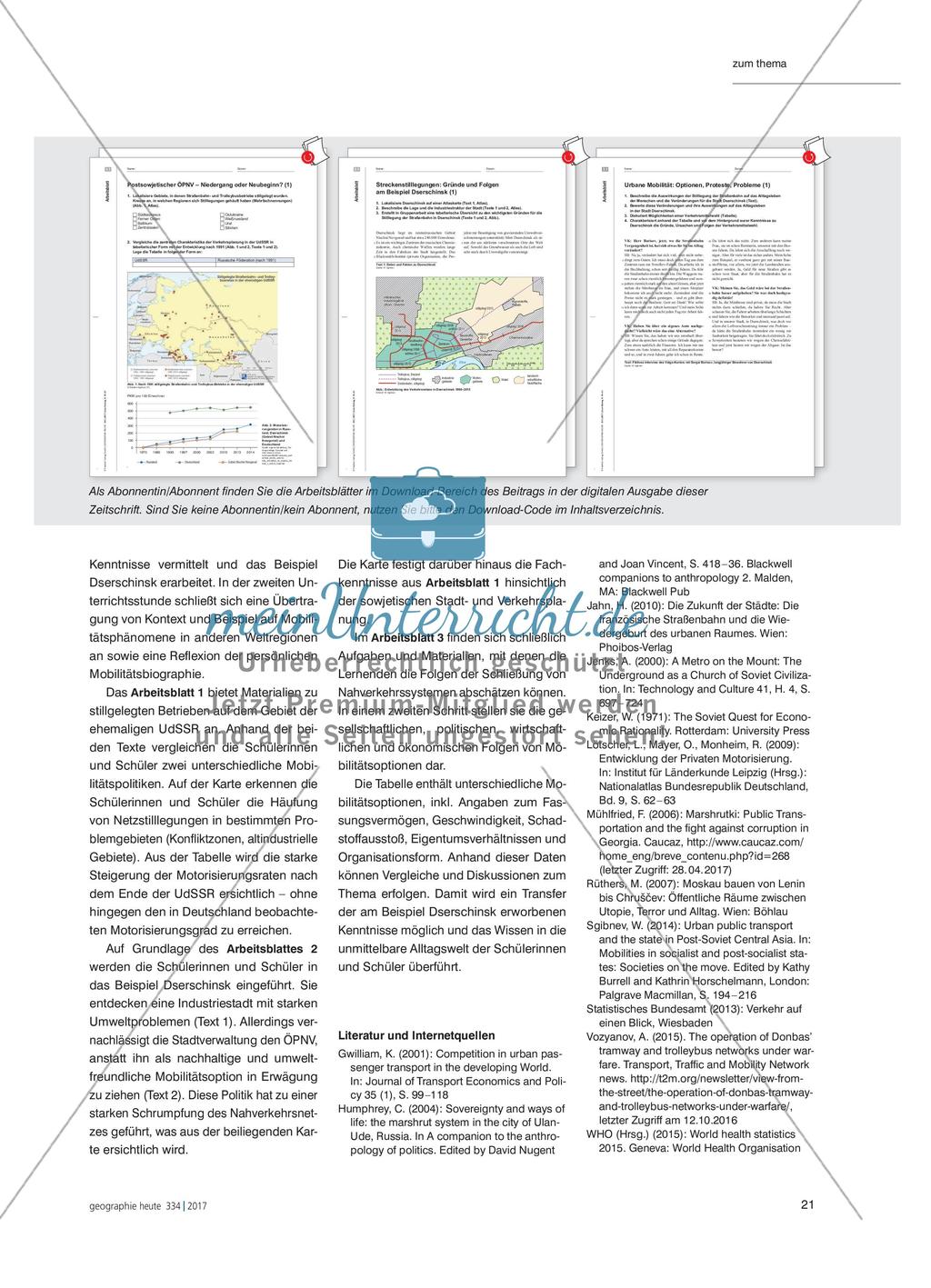 ÖPNV in Gefahr - Städtische Mobilität in der Russischen Föderation Preview 4