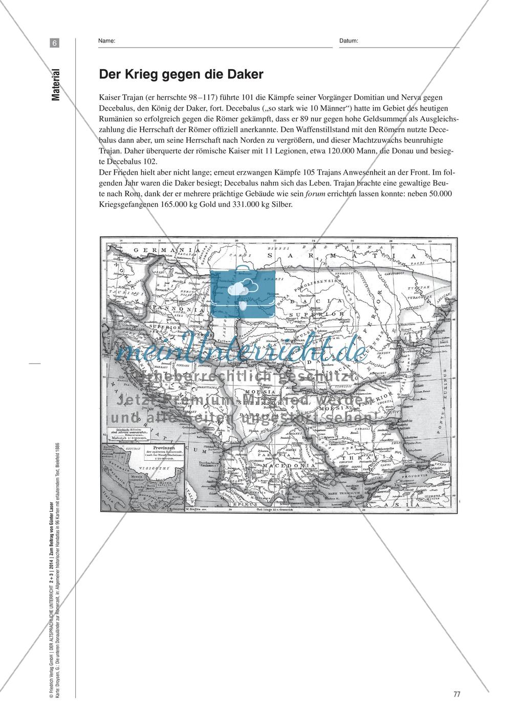 Die Trajanssäule als Propagandainstrument Preview 3