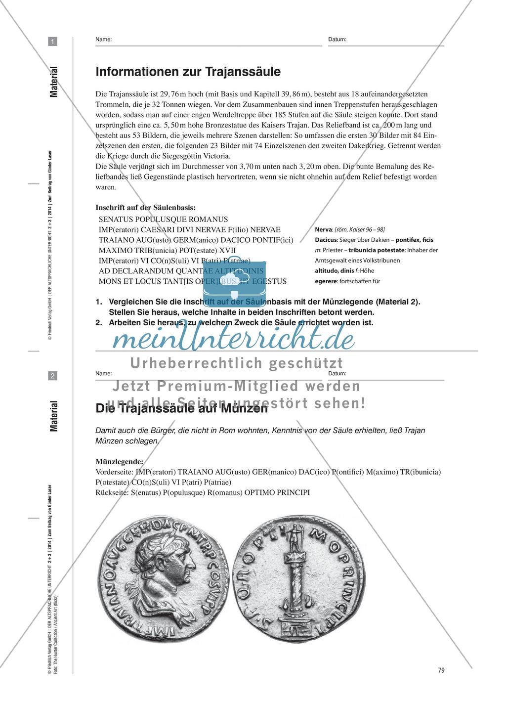 Die Trajanssäule als Propagandainstrument Preview 5